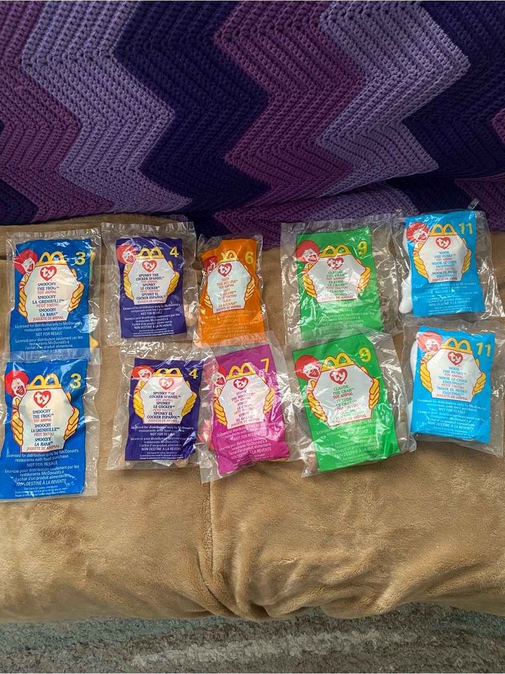 McDonald’s 
TY Teenie Beanie Babies